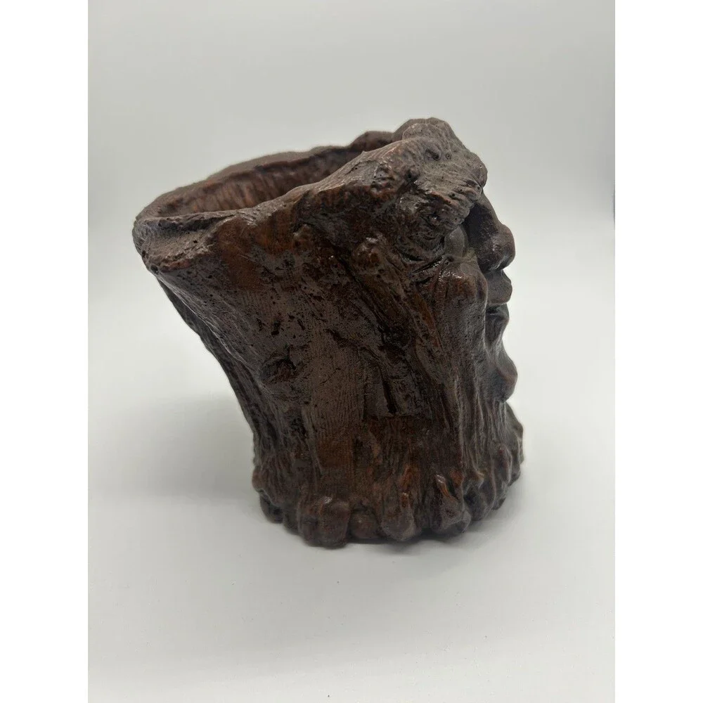 Vtg Jason Christoble Matchless Grove Tree‎ Wizard Glass Eye Candle Holder 1975